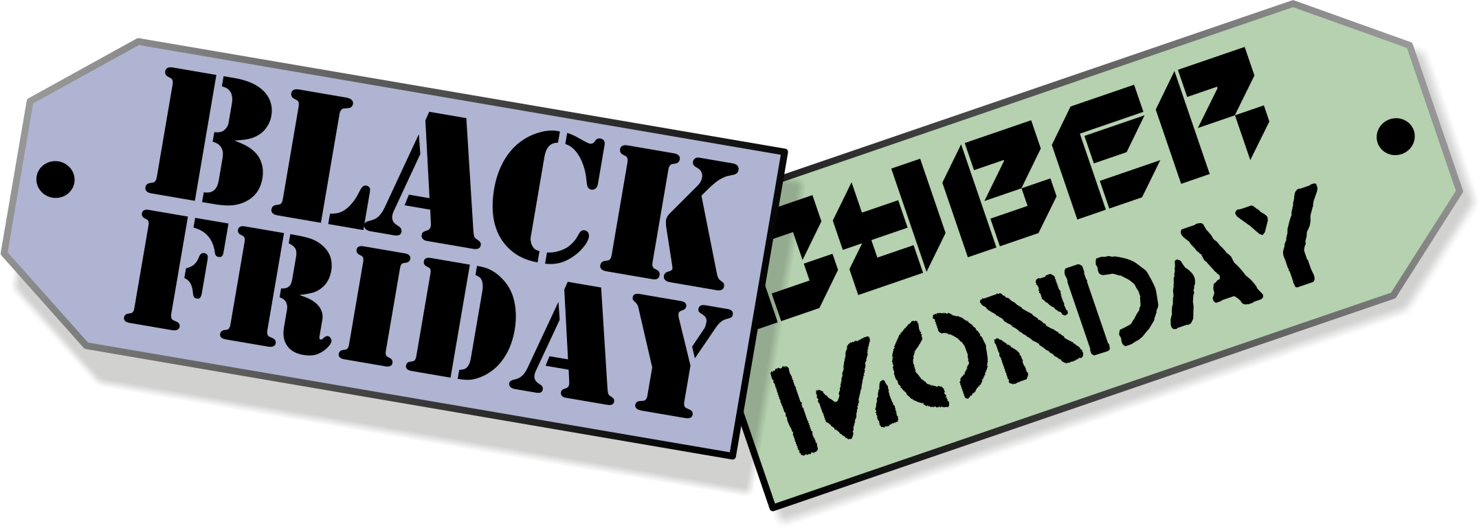 Black Friday Cyber Monday Tag