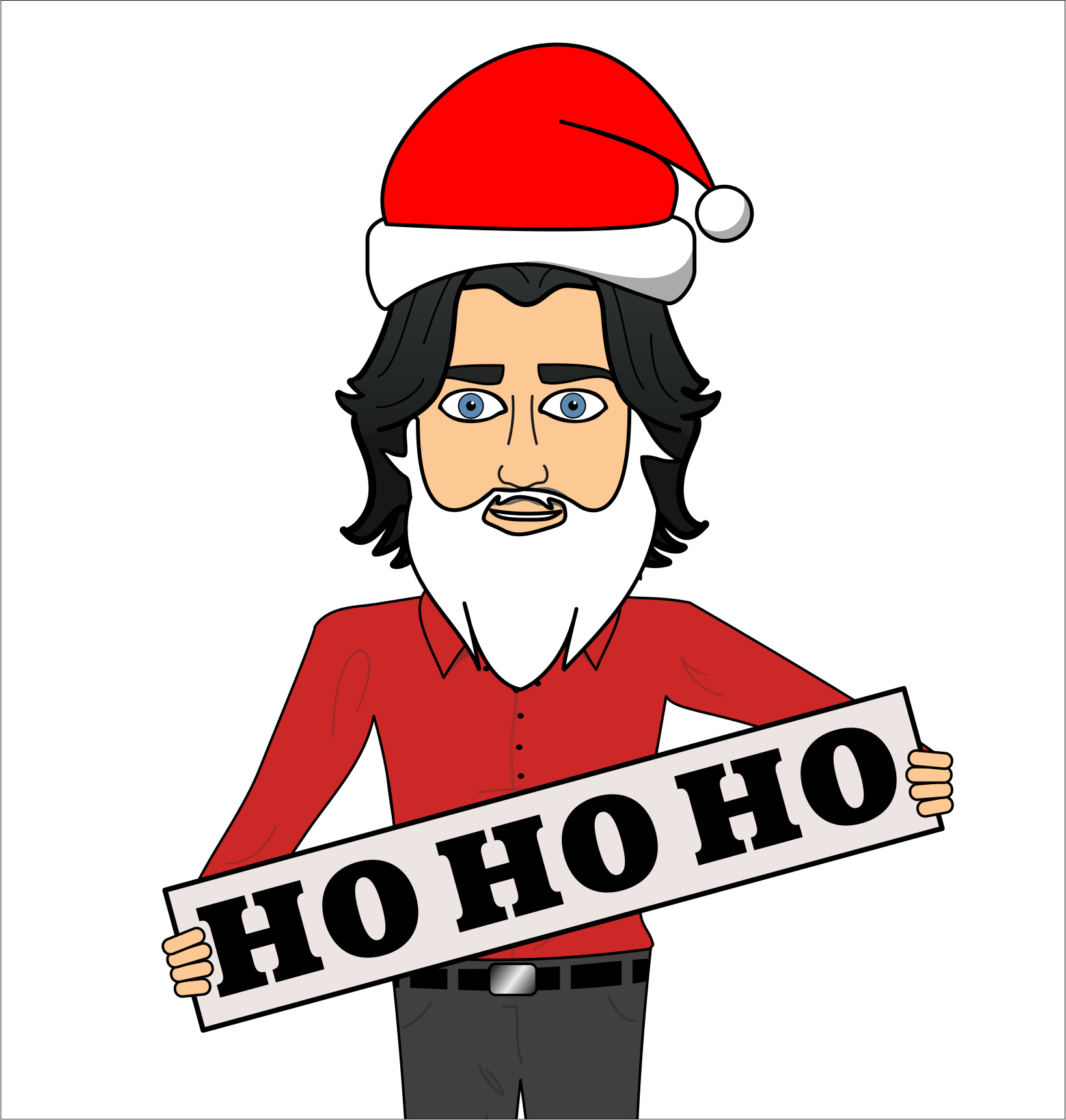 Father Christmas Top Half